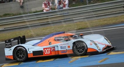 © Octane Photographic 2009. Le Mans 24hour 2009. Aston Martin LMP1, Tetre Rouge. Digital ref: LM09_001