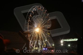 © Octane Photographic 2009. Le Mans 24hour 2009. Le Mans fairground Ferris wheel. Digital ref: LM09_009