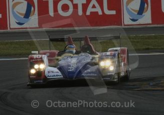 © Octane Photographic 2009. Le Mans 24hour 2009. Bruno Senna - Oreca - Dunlop Chicane. Digital ref: LM09_014
