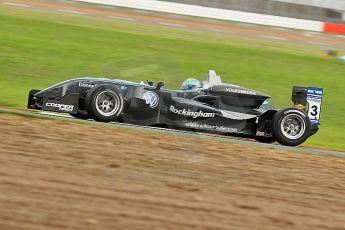 © Octane Photographic 2010. British F3 – Silverstone - Bridge circuit . William Buller - Hitech Racing. 14th August 2010. Digital Ref : 0051CB1D1530