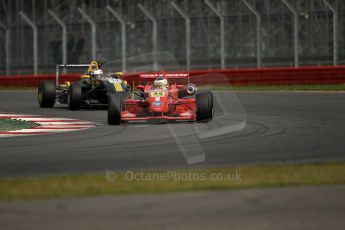 © Octane Photographic 2010. British F3 – Silverstone - Bridge circuit . James Cole - T-Sport, Jay Bridger - Litespeed F3. 15th August 2010. Digital Ref : 0051CB1D2755