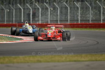 © Octane Photographic 2010. British F3 – Silverstone - Bridge circuit . James Cole, Menasheh Idafar - T-Sport. 15th August 2010. Digital Ref : 0051CB1D2758