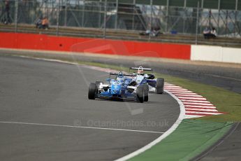 © Octane Photographic 2010. British F3 – Silverstone - Bridge circuit . Carlos Huertas - Raikkonen Robertson Racing, Adderly Fong - Sino Vision Racing.  15th August 2010. Digital Ref : 0051CB1D3470