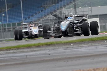 © Octane Photographic 2010. British F3 – Silverstone - Bridge circuit . Gabriel Dias - Hitech Racing. 14th August 2010. Digital Ref : 0051CB7D0437