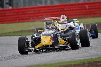 © Octane Photographic 2010. British F3 – Silverstone - Bridge circuit .  Jean-Eric Vergne, James Calado - Carlin. 14th August 2010. Digital Ref : 0051CB7D1227