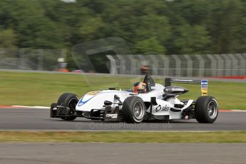 © Octane Photographic 2010. British F3 – Silverstone - Bridge circuit . Pietro Fantin - Hitech racing. 15th August 2010. Digital Ref : 0051CB7D1861
