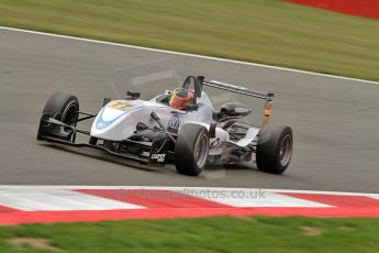 © Octane Photographic 2010. British F3 – Silverstone - Bridge circuit . Pietro Fantin - Hitech Racing. 15th August 2010. Digital Ref : 0051CB7D2440