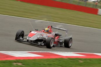 © Octane Photographic 2010. British F3 – Silverstone - Bridge circuit . Max Snegirev - Fortec Motorsport. 15th August 2010. Digital Ref : 0051CB7D2449