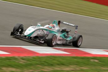 © Octane Photographic 2010. British F3 – Silverstone - Bridge circuit . Jazeman Jaafar - Carlin. 15th August 2010. Digital Ref : 0051CB7D2471