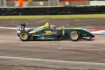 © Octane Photographic 2010. British F3 – Thruxton . Jay Bridger - Litespeed F3. 7th August 2010. Digital Ref : CB1D8096