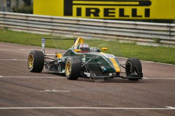 © Octane Photographic 2010. British F3 – Thruxton . Jay Bridger - Litespeed F3. 7th August 2010. Digital Ref : CB1D8174