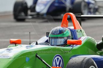 © Octane Photographic 2010. British F3 – Thruxton . Lucas Foresti - Carlin. 8th August 2010. Digital Ref : CB1D9375