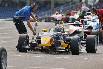 © Octane Photographic 2010. British F3 – Thruxton . Jean-Eric Vergne - Carlin. 8th August 2010. Digital Ref : CB1D9379