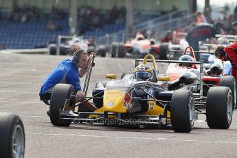 © Octane Photographic 2010. British F3 – Thruxton . Jean-Eric Vergne - Carlin. 8th August 2010. Digital Ref : CB1D9382