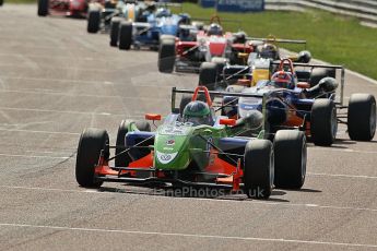 © Octane Photographic 2010. British F3 – Thruxton . Lucas Foresti - Carlin. 8th August 2010. Digital Ref : CB1D9391