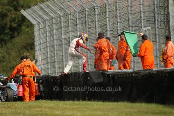 © Octane Photographic 2010. British F3 – Thruxton . Max Snegirev - Fortec Motorsport. 8th August 2010. Digital Ref : CB1D9544
