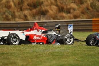 © Octane Photographic 2010. British F3 – Thruxton . Max Snegirev - Fortec Motorsport. 8th August 2010. Digital Ref :