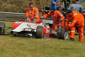 © Octane Photographic 2010. British F3 – Thruxton . Max Snegirev - Fortec Motorsport. 8th August 2010. Digital Ref : CB1D9573