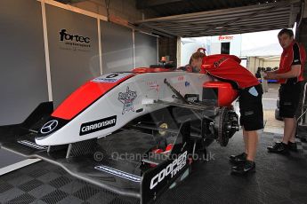 © Octane Photographic 2010. British F3 – Thruxton . Oliver Webb - Fortec Motorsport. 7th August 2010. Digital Ref : CB5D3732