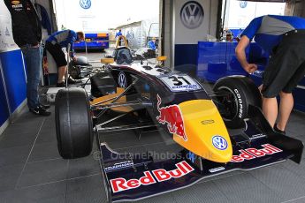 © Octane Photographic 2010. British F3 – Thruxton . Jean-Eric Vergne - Carlin. 7th August 2010. Digital Ref : CB5D3734