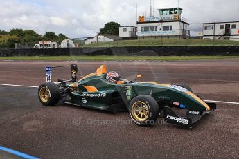 © Octane Photographic 2010. British F3 – Thruxton . Jay Bridger - Litespeed F3. 7th August 2010. Digital Ref : CB5D3753