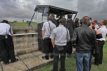 © Octane Photographic 2010. British F3 – Thruxton . T-Sport pitwall. 7th August 2010. Digital Ref : CB5D3763