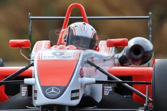 © Octane Photographic 2010. British F3 – Thruxton . Oliver Webb - Fortec Motorsport. 7th August 2010. Digital Ref : CB7D7389