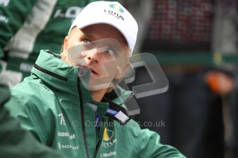 World © Octane Photographic 2010. 2010 Classic Lotus Festival, Snetterton. June 20th 2010. Heikki Kovalainen. Digital Ref : 0028CB1D7860