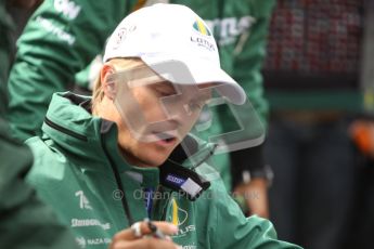 World © Octane Photographic 2010. 2010 Classic Lotus Festival, Snetterton. June 20th 2010. Heikki Kovalainen. Digital Ref : 0028CB1D7828