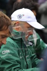 World © Octane Photographic 2010. 2010 Classic Lotus Festival, Snetterton. June 20th 2010. Jarno Trulli, Heikki Kovalainen. Digital Ref : 0028CB1D7875