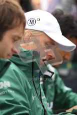 World © Octane Photographic 2010. 2010 Classic Lotus Festival, Snetterton. June 20th 2010. JarnoTrulli, Heikki Kovalainen, Fairuz Fauzy. Digital Ref : 0028CB1D7886