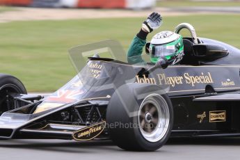 World © Octane Photographic 2010. 2010 Classic Lotus Festival, Snetterton. June 20th 2010. Lotus 78 - Heikki Kovalainen. Digital Ref : 0028CB7D7072