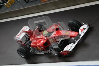 © Octane Photographic 2010. 2010 F1 Belgian Grand Prix, Friday August 27th 2010. Ferrari F10 - Felipe Massa. Digital Ref : 0030CB1D0027