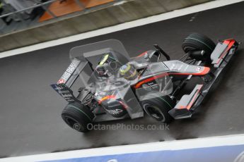 © Octane Photographic 2010. 2010 F1 Belgian Grand Prix, Friday August 27th 2010. Hispania F110 - Bruno Senna. Digital Ref : 0030CB1D0085
