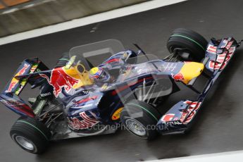 © Octane Photographic 2010. 2010 F1 Belgian Grand Prix, Friday August 27th 2010. Red Bull RB6 - Mark Webber. Digital Ref : 0030CB1D0098
