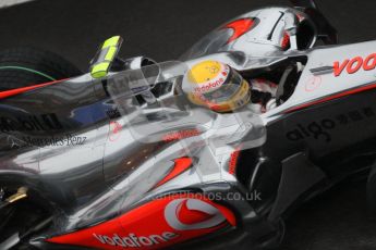© Octane Photographic 2010. 2010 F1 Belgian Grand Prix, Friday August 27th 2010. McLaren MP4/25 - Lewis Hamilton. Digital Ref :0030 CB1D0180