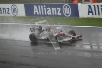 © Octane Photographic 2010. 2010 F1 Belgian Grand Prix, Friday August 27th 2010. Hispania F110 - Sakon Yamamoto. Digital Ref : 0030CB1D0345