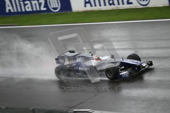 © Octane Photographic 2010. 2010 F1 Belgian Grand Prix, Friday August 27th 2010. Williams FW32 - Nico Hulkenberg. Digital Ref : 0030CB1D0361