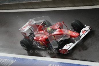 © Octane Photographic 2010. 2010 F1 Belgian Grand Prix, Friday August 27th 2010. Ferrari F10 - Felipe Massa. Digital Ref : 0030CB1D0385