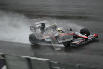 © Octane Photographic 2010. 2010 F1 Belgian Grand Prix, Friday August 27th 2010. Hispania F110 - Bruno Senna. Digital Ref : 0030CB1D0486