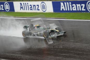 © Octane Photographic 2010. 2010 F1 Belgian Grand Prix, Friday August 27th 2010. Lotus T127 - Heikki Kovalainen. Digital Ref : 0030CB1D0662