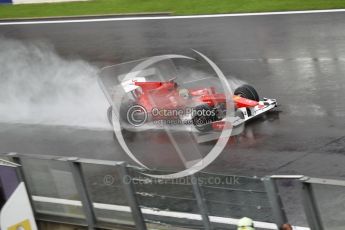 © Octane Photographic 2010. 2010 F1 Belgian Grand Prix, Friday August 27th 2010. Ferrari F10 - Felipe Massa. Digital Ref : 0030CB1D0697