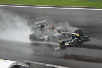 © Octane Photographic 2010. 2010 F1 Belgian Grand Prix, Friday August 27th 2010. Lotus T127 - Jarno Trulli. Digital Ref : 0030CB1D0714