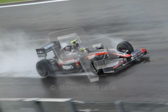 © Octane Photographic 2010. 2010 F1 Belgian Grand Prix, Friday August 27th 2010. Hispania F110 - Bruno Senna. Digital Ref : 0030CB1D0763