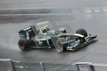 © Octane Photographic 2010. 2010 F1 Belgian Grand Prix, Friday August 27th 2010. Lotus T127 - Heikki Kovalainen. Digital Ref : CB1D0835