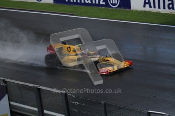 © Octane Photographic 2010. 2010 F1 Belgian Grand Prix, Friday August 27th 2010. Renault R30 - Vitaly Petrov. Digital Ref : LW7D0054