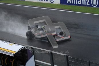 © Octane Photographic 2010. 2010 F1 Belgian Grand Prix, Friday August 27th 2010. Hispania F110 - Bruno Senna. Digital Ref : LW7D0064