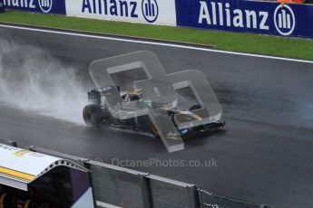 © Octane Photographic 2010. 2010 F1 Belgian Grand Prix, Friday August 27th 2010. Lotus T127 - Heikki Kovalainen. Digital Ref : LW7D083