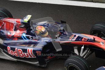 © Octane Photographic 2010. 2010 F1 Belgian Grand Prix, Friday August 27th 2010. Toro Rosso STR5 - Jaime Alguersuari. Digital Ref : LW7D0280