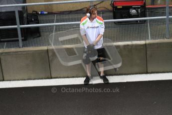 © Octane Photographic 2010. 2010 F1 Belgian Grand Prix, Friday August 27th 2010. Force India. Digital Ref : 0030LW7D0290